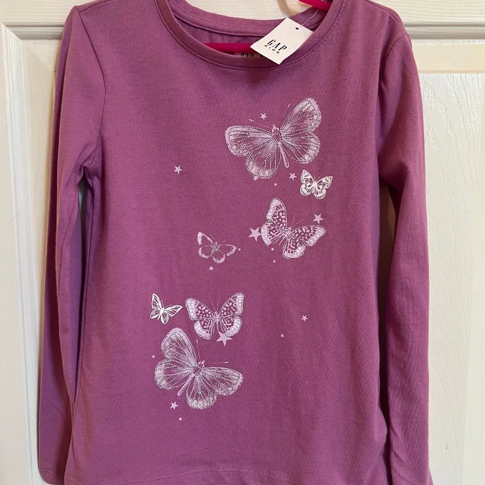 GAP Girls Long-sleeve T-Shirt Small
